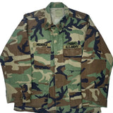 3Rd Armored Division U.S. Army Camo Field Jacket - Large Camo Cotton