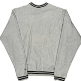 Reverse Weave Champion College Sweatshirt - Small Grey Cotton