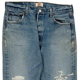 501 Levis Jeans - 32W 31L Blue Denim
