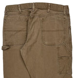Dickies Cargo Carpenter Trousers - 36W 32L Brown Cotton