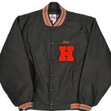 Harlem Football Game Football Varsity Jacket - 2XL Black Nylon