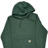 Carhartt Hoodie - Medium Green Cotton Blend