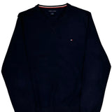 Tommy Hilfiger Sweater - Small Navy Cotton