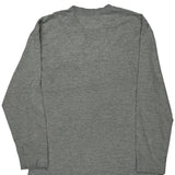 Dickies Long Sleeve T-Shirt - Large Grey Cotton