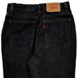 Levis Jeans - 32W US 8 Black Denim