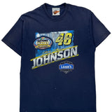 Daytona 500 Winners Circle Nascar T-Shirt - Large Navy Cotton