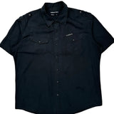 Ecko Unltd Short Sleeve Shirt - 2XL Black Cotton