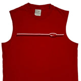 Nike Tank Top - Medium Red Cotton