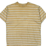Guess Striped T-Shirt - XL White Cotton