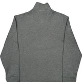 Polo By Ralph Lauren 1/4 Zip - Large Gray Cotton