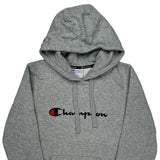 Authentic Athleticwear Champion Hoodie - Medium Gray Cotton Blend