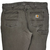 Carhartt Pants - 40W 34L Gray Cotton
