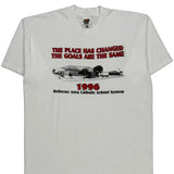 Single Stitch Bellevue Area Catholic School System Fruit Of The Loom T-Shirt - XL White Cotton Blend