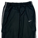 Nike Track Pants - Large Gray Polyester