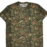 Mossy Oak Camo T-Shirt - 2XL Camo Cotton Blend