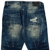 Switch Denim Shorts - 36W 12L Blue Cotton