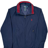 Polo By Ralph Lauren Jacket - Medium Blue Polyester