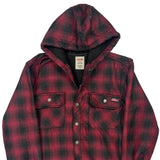 Dickies Checked Jacket - Small Black Polyester