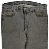 501 Levis Jeans - 38W 30L Grey Cotton