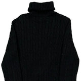 Ralph Lauren Sweater - Large Black Cotton