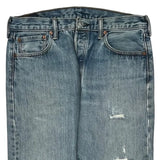 501 Levis Jeans - 34W 32L Blue Denim