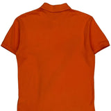 Polo By Ralph Lauren Slim Fit Polo Shirt - Medium Orange Cotton