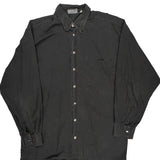 Versace V2 Classic Shirt - Large Black Cotton