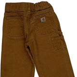 Age 2 Carhartt Double Knee Carpenter Pants - XS Brown Cotton