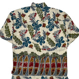 Bugle Boy Floral Hawaiian Shirt - XL Multicoloured Viscose