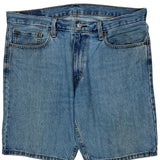 Levis Denim Shorts - 36W 10L Blue Cotton