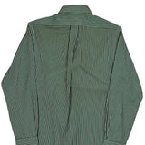 Ralph Lauren Striped Shirt - Medium Green Cotton