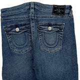 True Religion Denim Shorts - 30W 11L Blue Denim