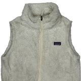 Patagonia Fleece Vest - 2XL Cream Polyester