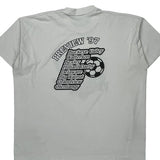 Soccer Preview '97 Unbranded Graphic T-Shirt - XL White Cotton