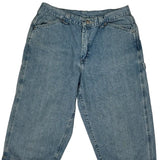 Lee Denim Shorts - 30W 14L Light Wash Denim