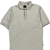 Levis Polo Shirt - Medium Grey Cotton
