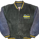 Michigan Unbranded College Varsity Jacket - XL Black Cotton