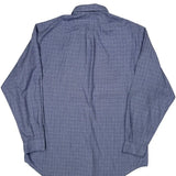 Yarmouth Ralph Lauren Checked Shirt - Large Blue Cotton