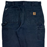 Carhartt Carpenter Pants - 34W 32L Dark Wash Cotton