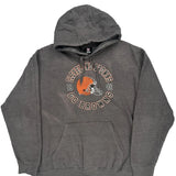 Cleveland Browns Nfl Hoodie - XL Grey Cotton Blend