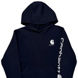 Carhartt Hoodie - XL Navy Cotton