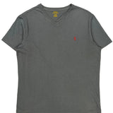 Polo By Ralph Lauren T-Shirt - Large Gray Cotton