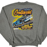 Racing Jerzees Graphic Sweatshirt - 2XL Gray Polyester Blend