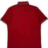 Tommy Hilfiger Polo Shirt - Large Red Cotton