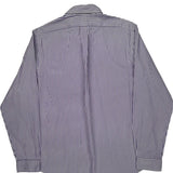 Ralph Lauren Striped Shirt - Large Purple Cotton
