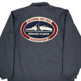 National Hot Rod Association Red Kap Jacket - XL Gray Polyester Blend