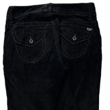 Ralph Lauren Cord Trousers - 29″ Waist Black Cotton