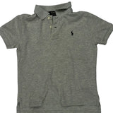 Age 5 Polo By Ralph Lauren Polo Shirt - Small Grey Cotton