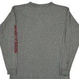 University Of Nebraska Nike Long Sleeve T-Shirt - XL Gray Cotton