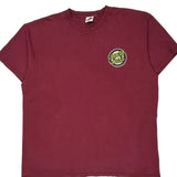 Santa Cruz T-Shirt - XL Burgundy Cotton